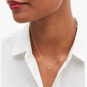 Say Yes Mrs Necklace Kate Spade Gold NWT bachelorette / Wedding gift